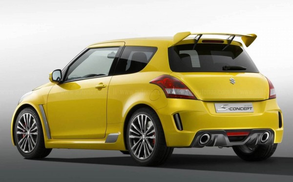 2011 Suzuki Swift S Concept Rear Side View