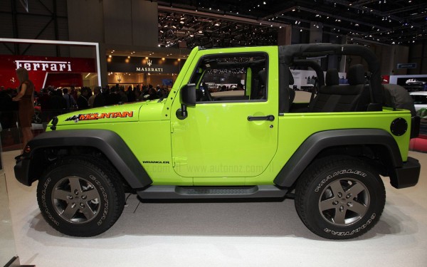 2012 Jeep Wrangler Mountain Special Edition Side View