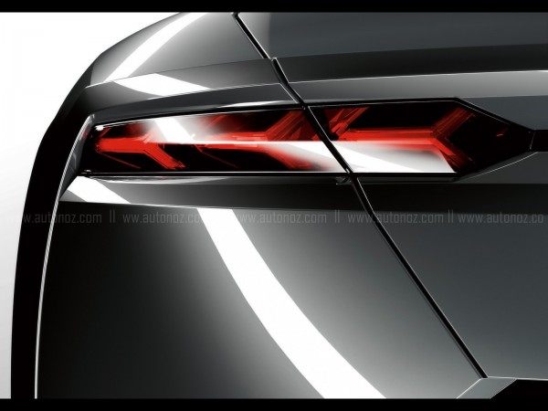 2012 Lamborghini Estoque - Taillight