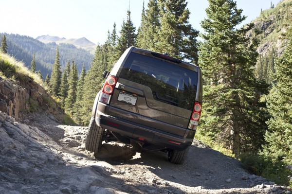 2012 Land Rover LR4 Rear View