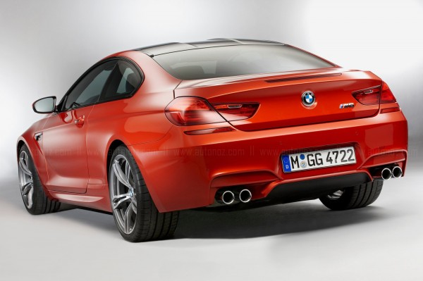 2013 BMW M6 Coupe Rear Side View