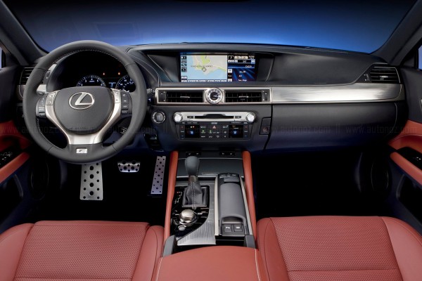 2013 Lexus GS 50 F Sport Dashboard