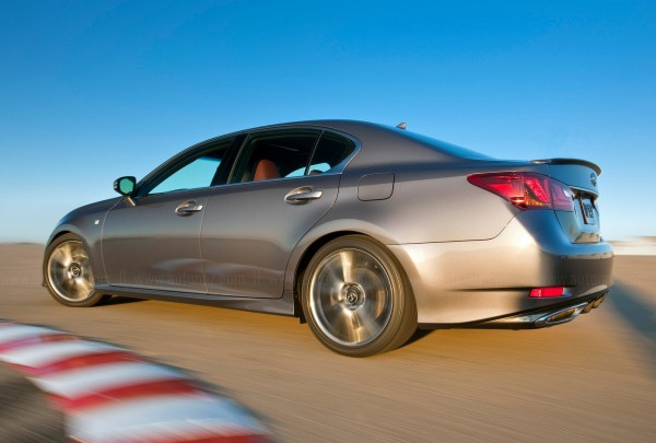 2013 Lexus GS 50 F Sport Rear Side View