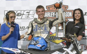 JR Addison Takes Lima GNC2 Flat Track Victory