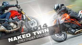 2014 Ducati Monster vs KTM 1290 Super Duke