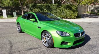 BMW M6 Gran Coupe Individual with a special Java Green paint and 754 hp