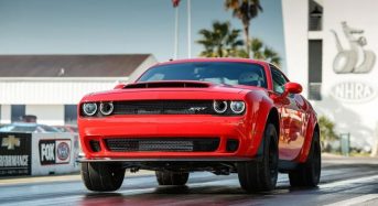 Dodge Challenger SRT Demon has more G-force than a Bugatti Veyron