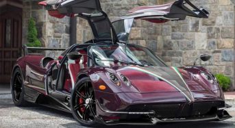 Red carbon-fiber Pagani Huayra BC dubbed the Kingtasma arrives in the US