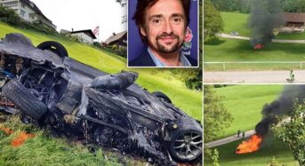 The Grand Tour’s Richard Hammond survives dreadful fiery car crash in a Rimac Concept One